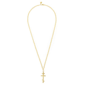 Susan Shaw 3778 Orthodox Cross Chain Necklace