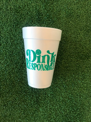Styrofoam Cups - Dink Responsibly