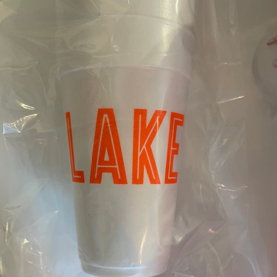 Styrofoam Cups 20 oz Lake