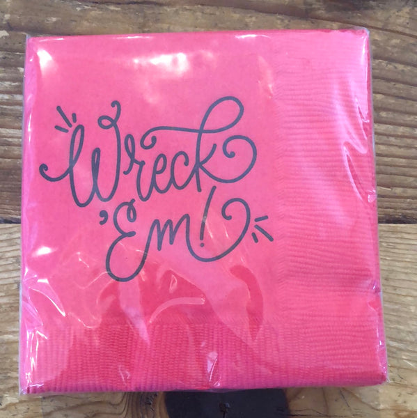 College Cocktail Napkins