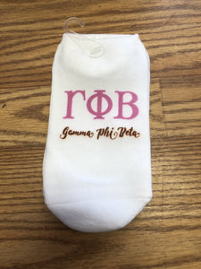 No-Show Socks - Gamma Phi Beta