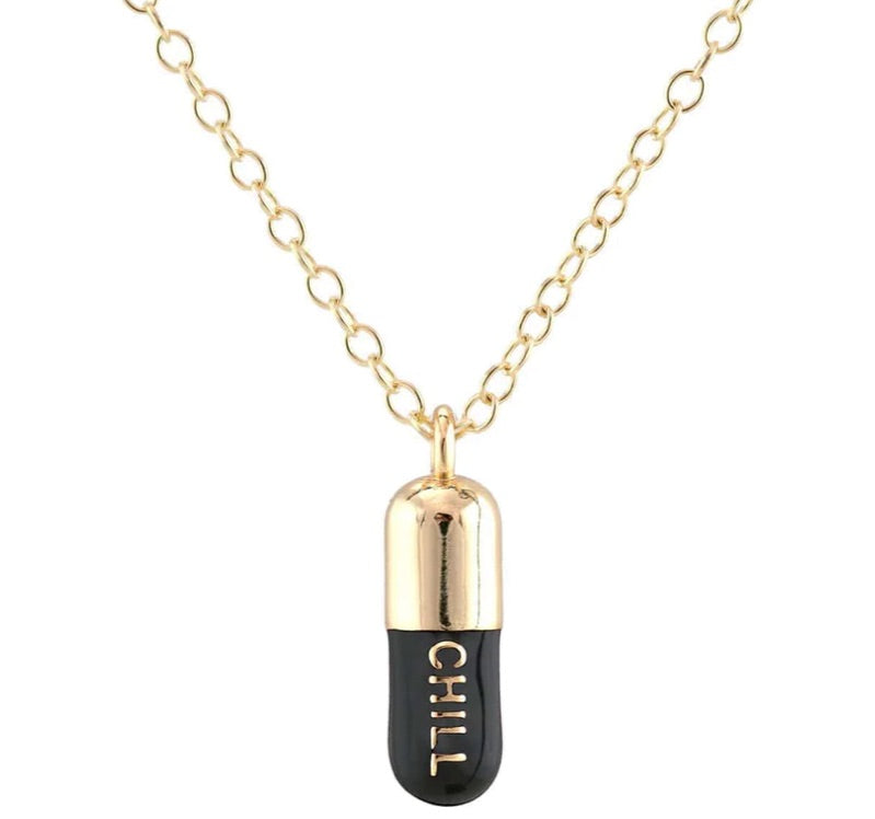 Kris Nations Chill Pill Necklace