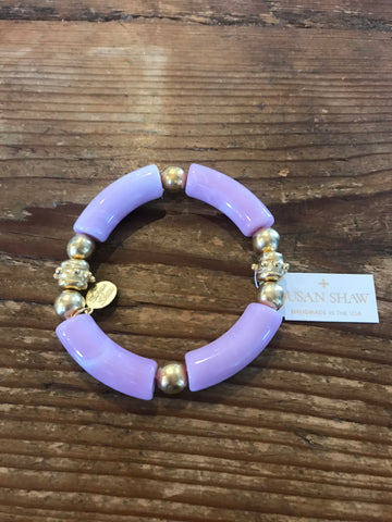 Susan Shaw 2562 Soft Lilac Charleston Bracelet
