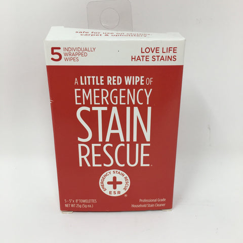 A Little Red Wipe of Emergency Stain Rescue
